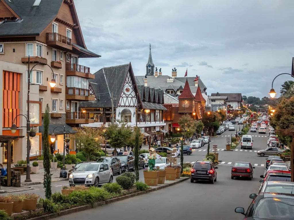 Gramado, ponto turístico no estado do Rio Grande do Sul.