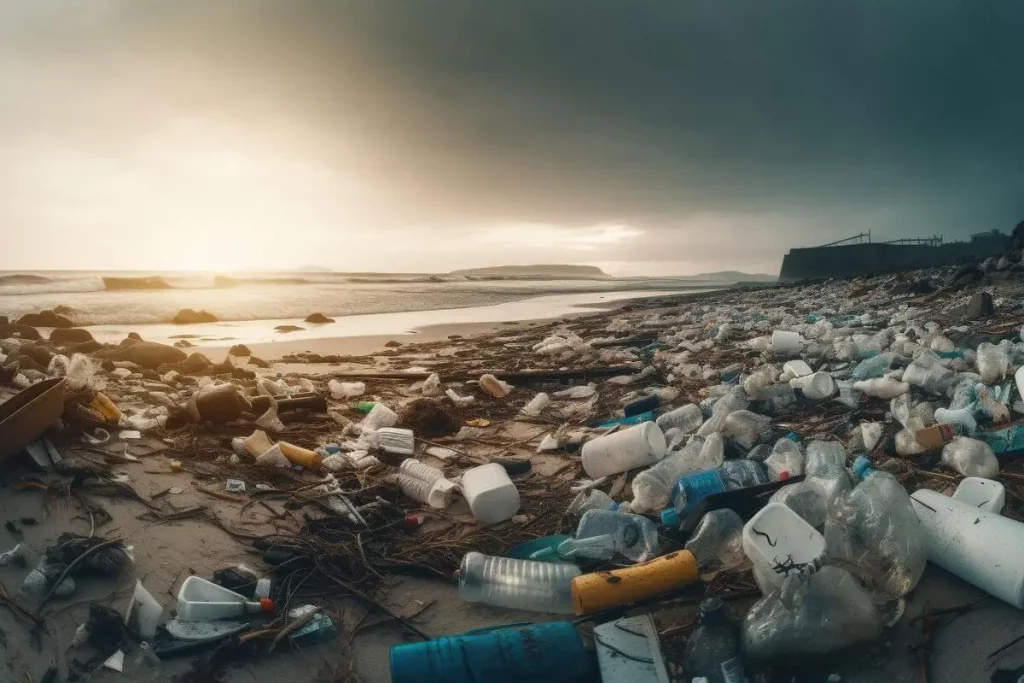 Impacto da poluição nos oceanos